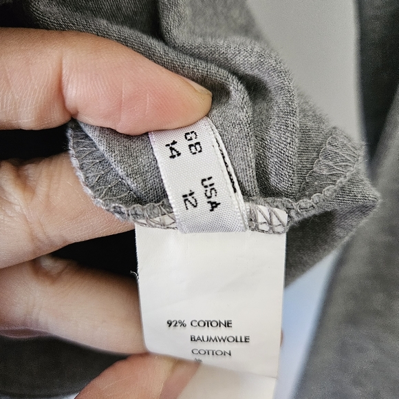 MOSCHINO LONG-SLEEVE GYM GREY - Picture 6 of 8